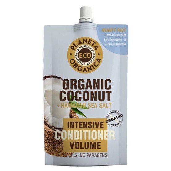 Planeta Organica Бальзам д/волос ECO 200мл Organic coconut объем волос Planeta Organica Бальзам д/волос ECO 200мл Organic coconut объем волос
