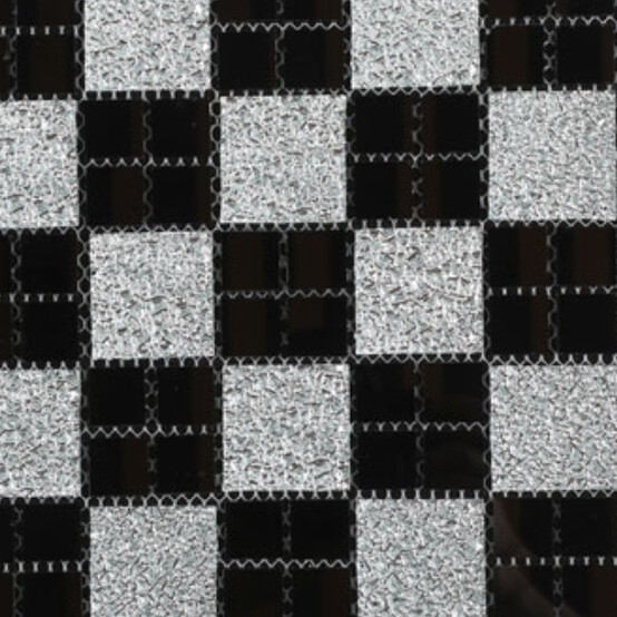 Панель стеновая самоклеящаяся 3D  Серебро 0,3х0,3м BZ-JS-23486 (33)