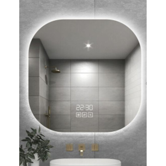 Зеркало настенное для ванной 60*60 см LED подсветка антизапотевание CU-D055A Baizheng (1/6) Зеркало настенное для ванной 60*60 см LED подсветка антизапотевание CU-D055A Baizheng (1/6)
