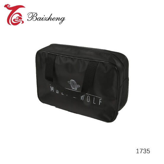 Косметичка-сумка ПВХ 25*9*18 см однотонная в ассортименте Baizheng (1/200)