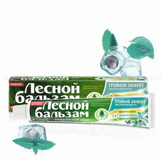 К З/П Лесной бальзам 75мл Тройной эффект Мята/Смородина