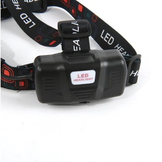 Фонарь налобный led 12*10*10 см 2 аккумулятора 3 режима свечения USB 5V Baizheng (1/60)