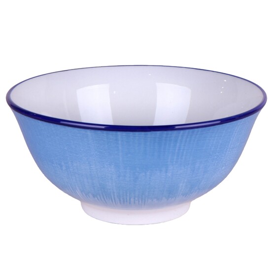 Салатник фарфоровый 15 см 600 мл Eden blue Коралл (1/12)