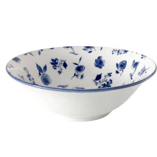 Салатник фарфоровый 17 см 600 мл Blue calico Коралл (1/12) Салатник фарфоровый 17 см 600 мл Blue calico Коралл (1/12)