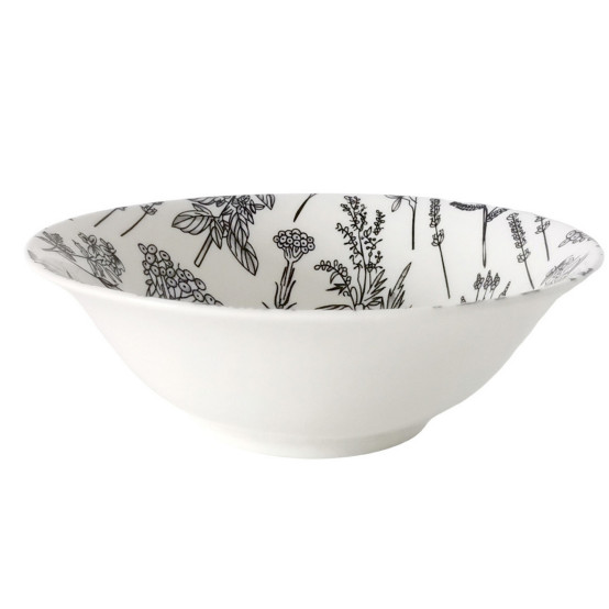 Салатник фарфоровый 18 см 550 мл Botanica Коралл (1/12)
