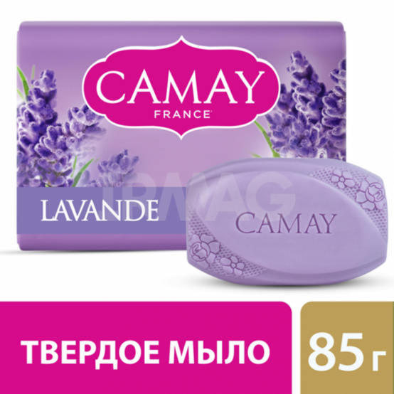 CAMAY Мыло туалетное Аромат Французской Лаванды 85г CAMAY Мыло туалетное Аромат Французской Лаванды 85г