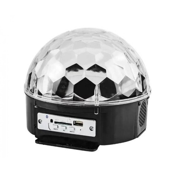 Диско шар светодиодный 230 В 20 см мультиколор пульт Bluetooth Neon-night (1/40)