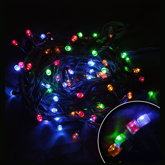 Гирлянда светодиодная 10 м 160 led 220 В многоцвет LED160-10-MC (1/24) Гирлянда светодиодная 10 м 160 led 220 В многоцвет LED160-10-MC (1/24)