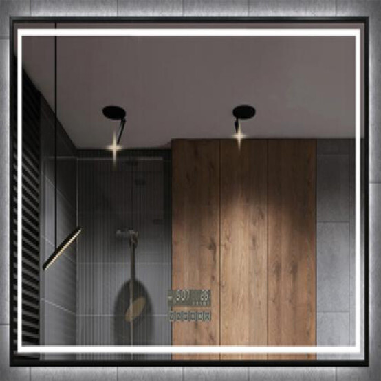 Зеркало 60*80 см с LED подсветкой в ванную комнату CU-DJ012 (Bay) (6)