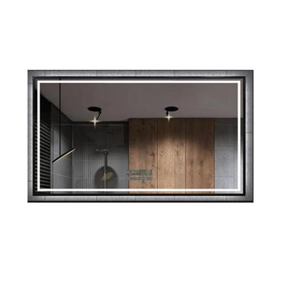 Зеркало 60*80 см с LED подсветкой в ванную комнату CU-DJ012 (Bay) (6)