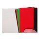 ClipStudio Картон цветной "Альфа" мелованный, 2-сторонний, 10л., 10цв., 19х27,5см, в папке,