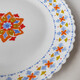 Тарелка стеклокерамическая обеденная 24 см Turkish Tile Коралл (6/6)