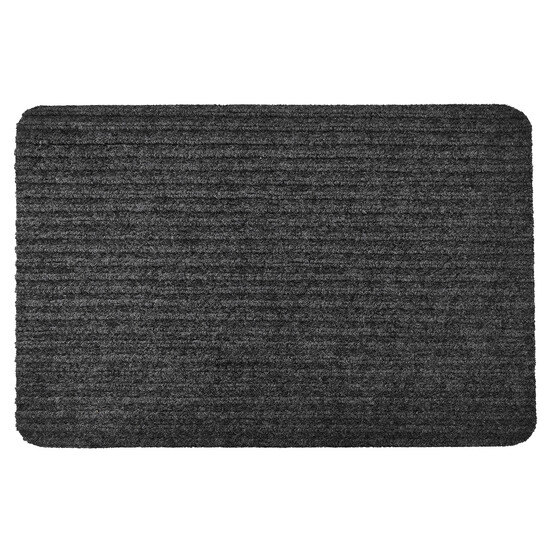 Коврик влаговпитывающий б/канта Standart simple/Classic 40х60см черный (30)