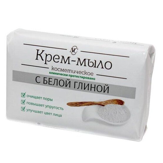 Мыло-крем Косметическое глина 90гр./10291 НК