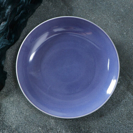Тарелка "Сиеста", 210 мм, синяя (1сорт)5120478