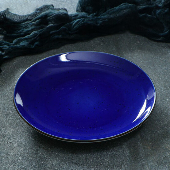 Тарелка "Сиеста", 210 мм, синяя (1сорт)5120478