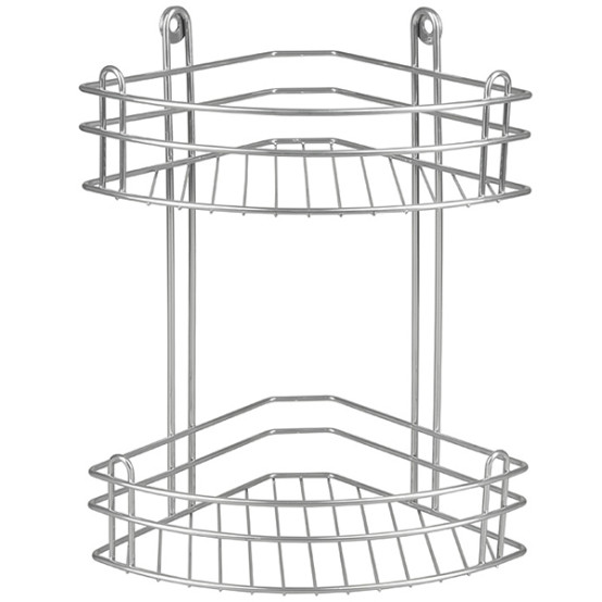 Полка Rosenberg 2-ярусная угловая (2) RUS-385020-2 Zn