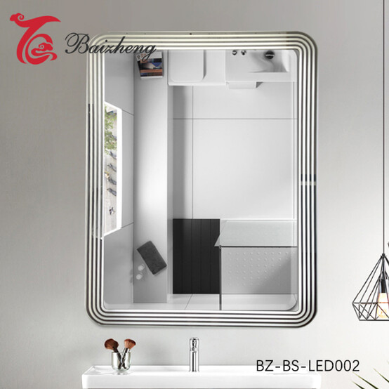 Зеркало 50*70 см с LED-подсветкой контур полосы BZ-BS-LED0021 (Bay) (8)