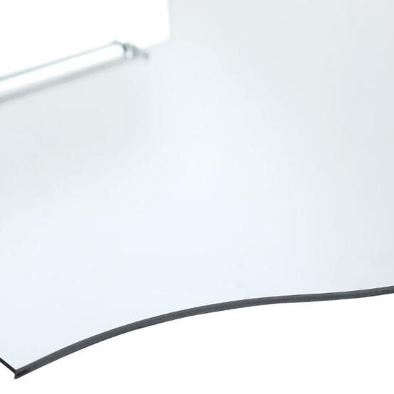 Зеркало 60*45 см прямоугольное фигурное с полкой BZ-BS-8024 (Bay) (8)
