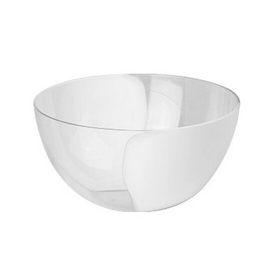 Салатник пластиковый 1,4 л снежно-белый п/прозрач Oslo Cream Berossi (1/20) Салатник пластиковый 1,4 л снежно-белый п/прозрач Oslo Cream Berossi (1/20)