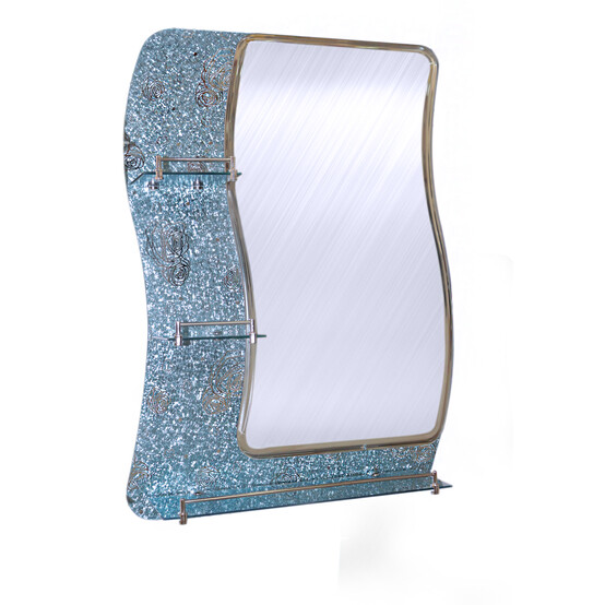 Зеркало 50*70 см (Синее) 9152L-50*70