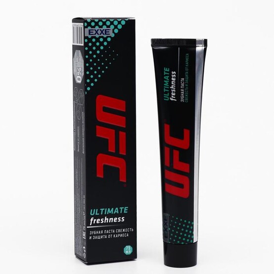 UFC x EXXE Зубная паста Свежесть & защита от кариеса Ultimate freshness 75мл