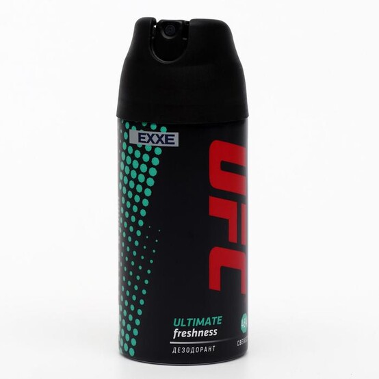 UFC x EXXE Дезодорант свежесть 48ч Ultimate freshness 150мл спрей UFC x EXXE Дезодорант свежесть 48ч Ultimate freshness 150мл спрей