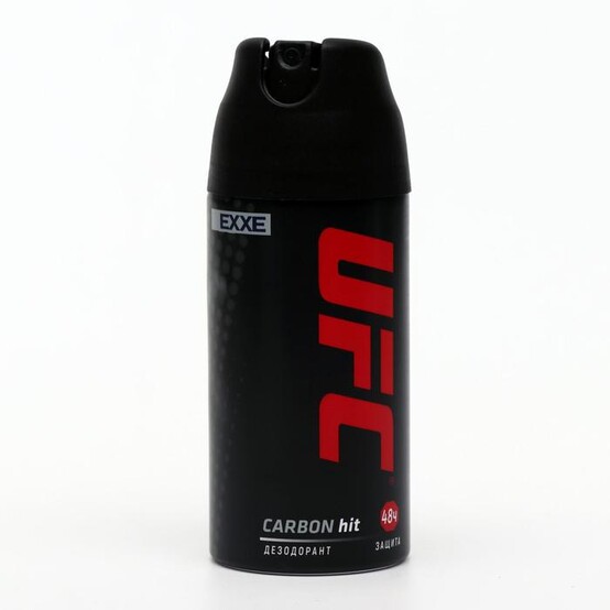 UFC x EXXE Дезодорант защита 48ч Carbon hit 150мл спрей UFC x EXXE Дезодорант защита 48ч Carbon hit 150мл спрей