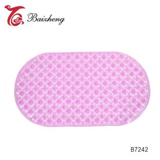 Коврик для ванной 68*37 см, овал B7242