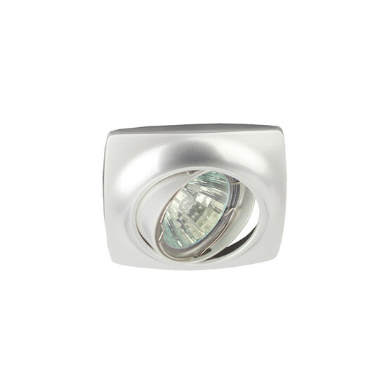 Светильник KL63A PS  ЭРА литой пов. MR16,12V/220V, 50W перламутровое серебро