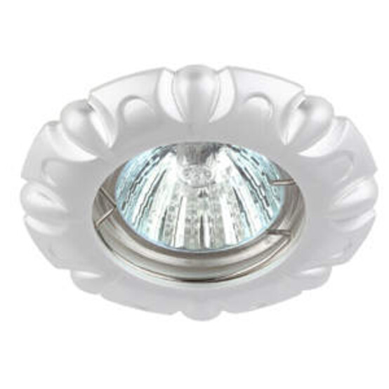 Светильник KL66 PS ЭРА литой MR16,12V/220V, 50W перламутровое серебро Светильник KL66 PS ЭРА литой MR16,12V/220V, 50W перламутровое серебро