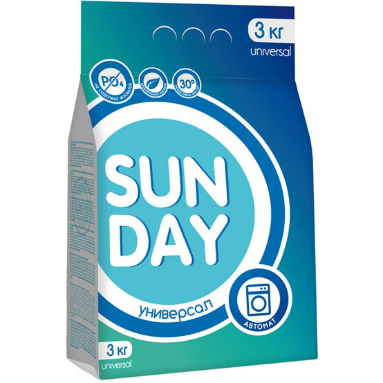 СМС SUNDAY 3кг автомат универсал /5394 СМС SUNDAY 3кг автомат универсал /5394