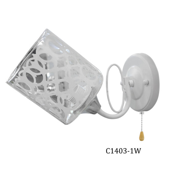 Бра настенный 1 плафон 26*13 см Е27 с выключателем C1403-1W Baizheng (1/10) Бра настенный 1 плафон 26*13 см Е27 с выключателем C1403-1W Baizheng (1/10)