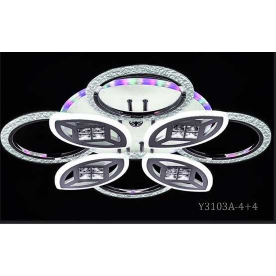 Люстра LED Y3103A-4+4 Люстра LED Y3103A-4+4