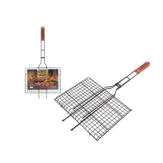 Решетка гриль с антипригарным покрытием 5*25*2 см для барбекю ECOS RD-172D Ecos (1/12)