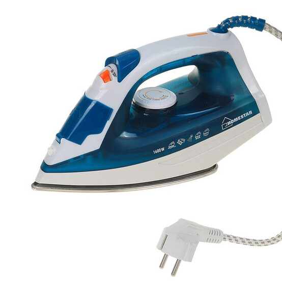 Утюг 1,6 кВт стальная подошва HS-4004 HomeStar (1/12)