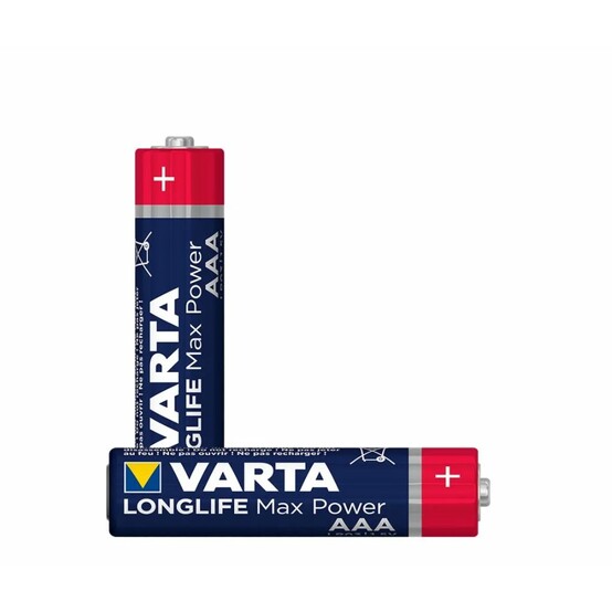Батарейка VARTA LONGLIFE MAX POWER AAA бл. 4 04703101404 (1шт) Батарейка VARTA LONGLIFE MAX POWER AAA бл. 4 04703101404 (1шт)