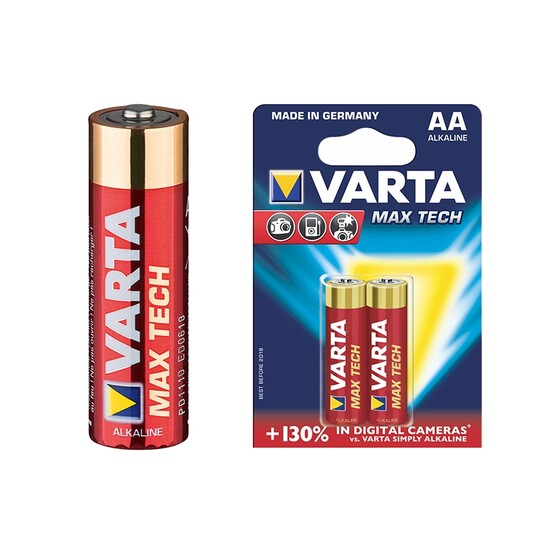 Элементы питания VARTA MAX TECH/MAX POWER AA 2*BL (40/200) (1шт)