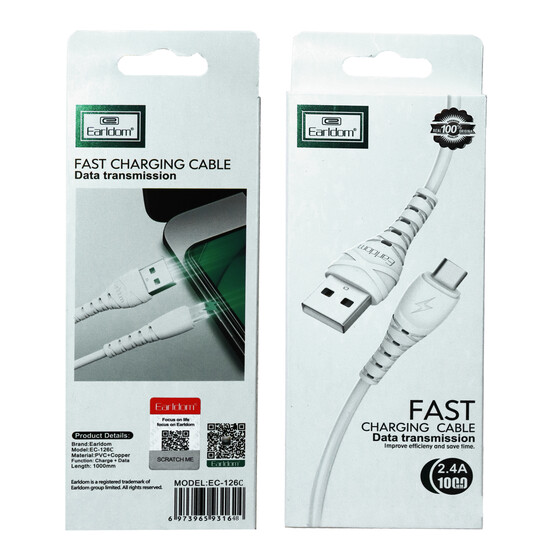 Кабель для зарядки ec126c-HW-B