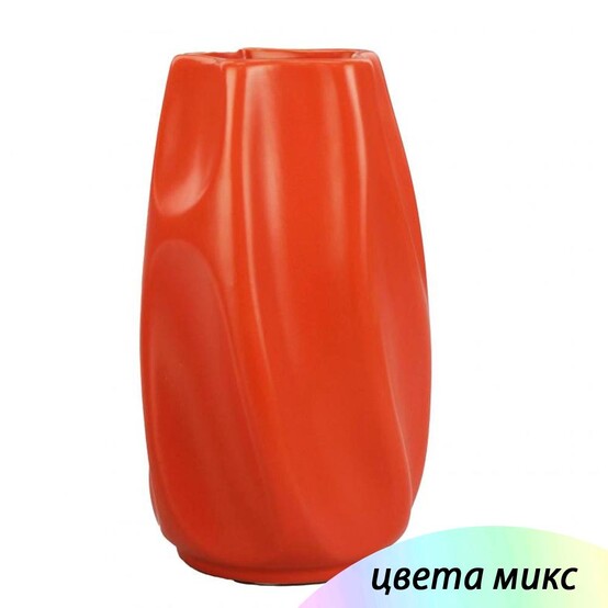 Ваза керамическая для цветов 13*13*23 см микс Baizheng (1/18)