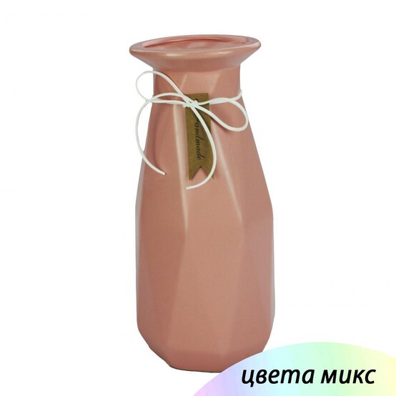Ваза керамическая для цветов 28*12 см микс Baizheng (1/24)