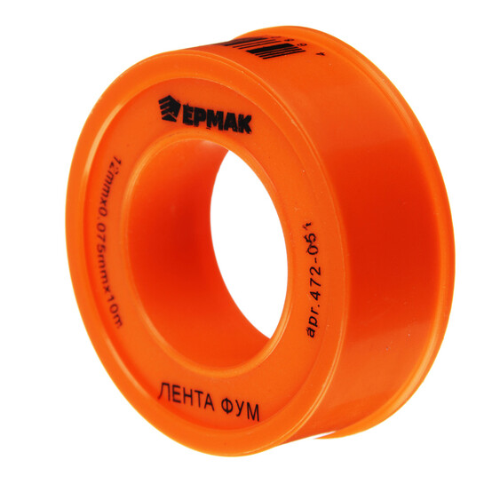ЕРМАК Лента ФУМ 1/2"(12мм)х0,075ммх10м ЕРМАК Лента ФУМ 1/2"(12мм)х0,075ммх10м