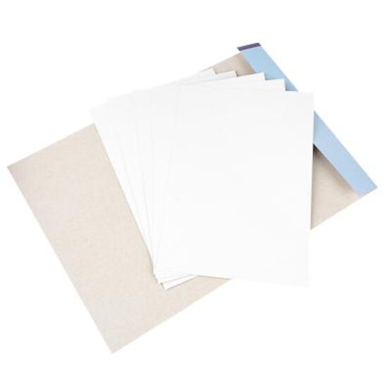 ClipStudio Картон белый 5 листов, 19х27,5 см, в папке