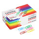 ClipStudio Скрепки металлические цветные 28мм, 100 шт в картонной коробке