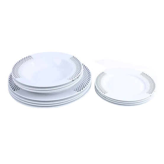 Сервиз фарфоровый столовый 18 пр Day & Night Bekker (1/2)