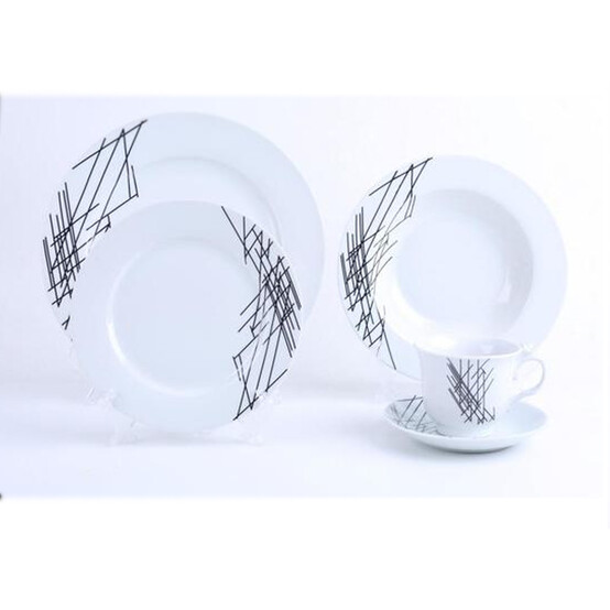 Сервиз фарфоровый столовый 30 пр Day & Night Bekker (1/2)