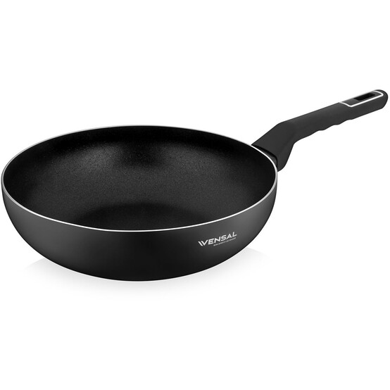 Сковорода алюминиевая Wok 28 см индукция Velours noir Vensal (1/6)