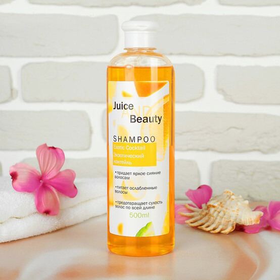 JUICE BEAUTY Шампунь для волос Экзотический коктейль 500мл./24 JUICE BEAUTY Шампунь для волос Экзотический коктейль 500мл./24