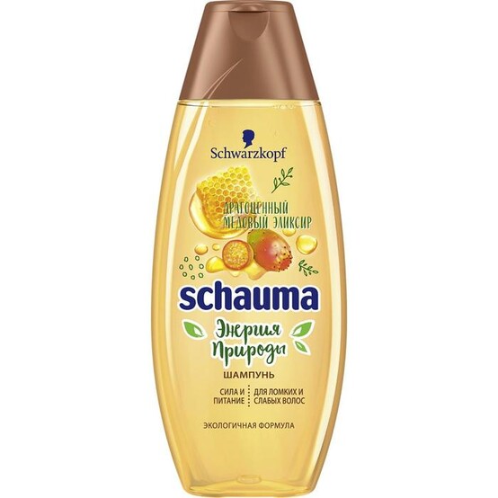 SCHAUMA (ШАУМА) Шампунь Драгоценный Медовый Эликсир 400 мл SCHAUMA (ШАУМА) Шампунь Драгоценный Медовый Эликсир 400 мл