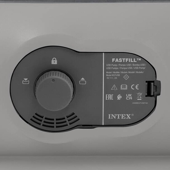 Матрас надувной 191*99*30 см встроенный насос USB Twin Dura-Beam Prestige Intex (1/1)